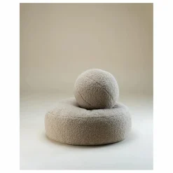 Clearance Wigiwama Pouf en teddy | Beige