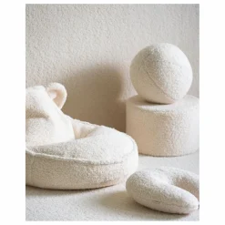 Sale Wigiwama Pouf en teddy | Ecru