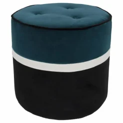 Maison Sarah Lavoine Pouf Léo en velours |