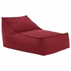 Nobodinoz Pouf long Lucky | Rouge