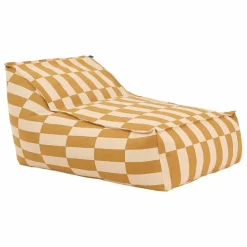Nobodinoz Pouf long Vibes Tiles | Jaune Online