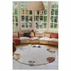 Enfant Lorena Canals Pouf Tartan |