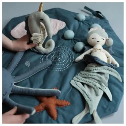 Fabelab Poupées|Poupée en coton bio Sirène