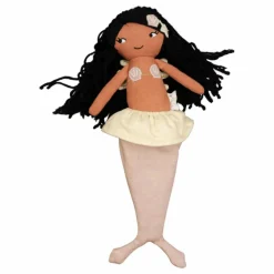 Fabelab Poupée Sirène Corali en coton bio |