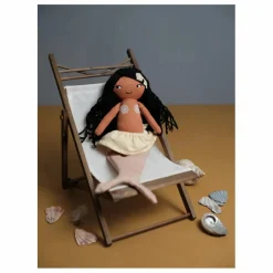 Fabelab Poupée Sirène Corali en coton bio |