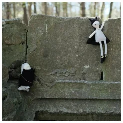 Fabelab Poupée Super Héro en coton bio Multicolore