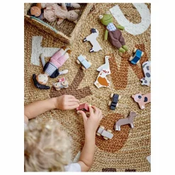 Bloomingville Mini Poupées Kate et Jonah en coton