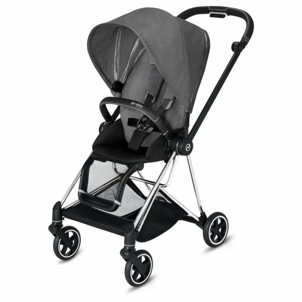 Cybex Poussette complète 2ème age Mios chassis chrome | Gris clair
