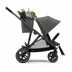 Cybex Poussette évolutive Gazelle S châssis noir | Gris clair Online