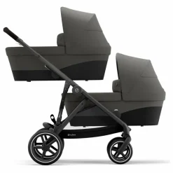 Cybex Poussette évolutive Gazelle S châssis noir | Gris clair Online