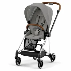 Cybex Poussettes|Puériculture|Poussette évolutive Mios châssis chrome |