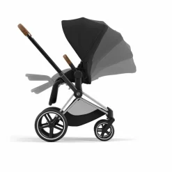 Cybex Poussette évolutive Priam châssis chrome |