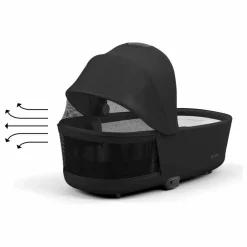 Cybex Poussette évolutive Priam châssis chrome |