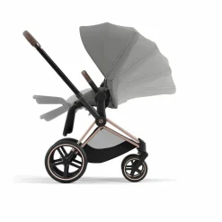 Cybex Poussette évolutive Priam châssis rose gold | Gris New