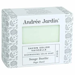Discount Andrée Jardin Produit vaisselle solide - Sauge Basilic | Blanc