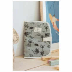 Milinane Protège carnet de santé | Vert kaki