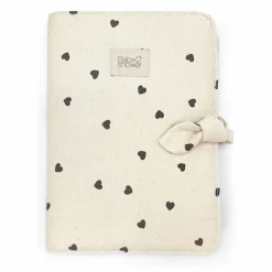 Babyshower Protège carnet de santé Cœurs |