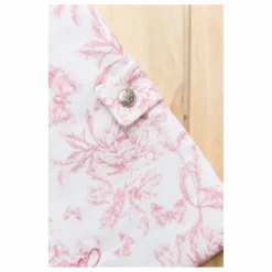 Best Tartine et Chocolat Protège carnet de santé Toile de Jouy | Rose pêche