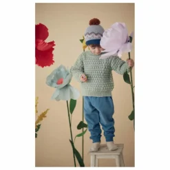 New Louise Misha Pull Amio Maille Fantaisie | Sauge