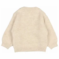 Búho Pull Bébé Fibres Recyclées | Beige