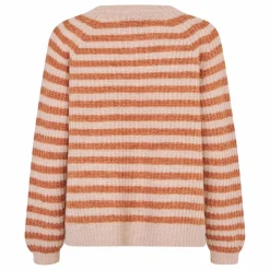 Lollys Laundry Pull Bina Rayé | Orange Rouille Hot