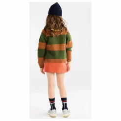 Enfant The Animals Observatory Pull Boxfish Rayé Laine |