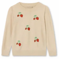 Enfant Fliink Pull Broderie Favo Fibres Recyclées |