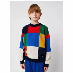 Enfant Bobo Choses Pulls, Gilets|Pulls, Gilets|Pull Carreaux Coton Bio |