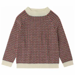 Enfant FUB Pull Chevrons Laine de Mérinos |