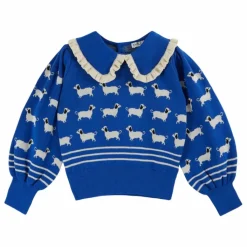 Emile et Ida Pull Chiens | Bleu roi Discount