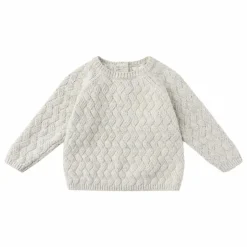 Quincy Mae Pull Chiné Fibres Recyclées | Bleu pâle