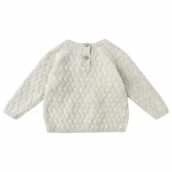 Quincy Mae Pull Chiné Fibres Recyclées | Bleu pâle