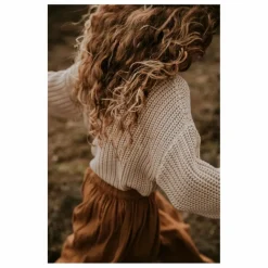 Yuki Pull Chunky Coton Bio | Ecru Sale