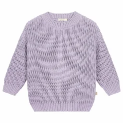 Yuki Pull Chunky Coton Bio | Lilas tLilas Online