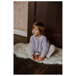 Yuki Pull Chunky Coton Bio | Lilas tLilas Online
