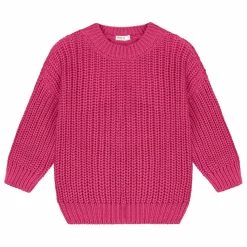 Yuki Pull Chunky Coton Bio | Rose fuschia Hot