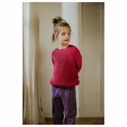 Yuki Pull Chunky Coton Bio | Rose fuschia Hot