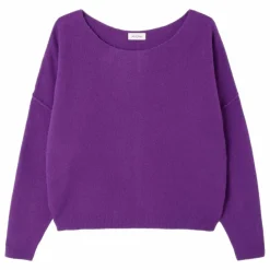 Femme American Vintage Pulls, Gilets|Pull Col Bateau Damsville Laine |