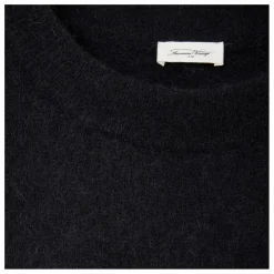 American Vintage Pull Col Bateau Vitow Alpaga et Laine | Noir Best