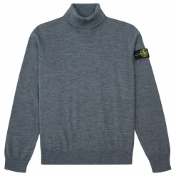 Stone Island Pull Col Cheminé | Gris Clearance