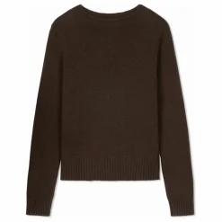 Online Bompard Pull Col Rond 4 Fils Cachemire | Chocolat