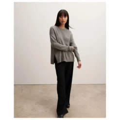 Discount Bompard Pull Col Rond Ample Cachemire | Gris