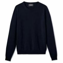 Femme Bompard Pull Col Rond Classique Cachemire |