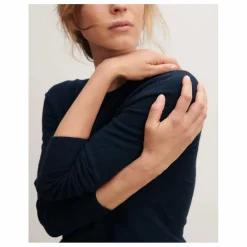 Femme Bompard Pull Col Rond Classique Cachemire |