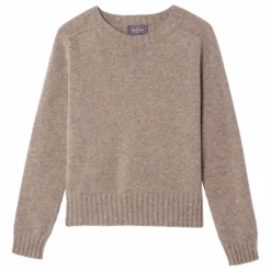 Femme Bompard Pulls, Gilets|Pull Col Rond Manches Marteau Cachemire |