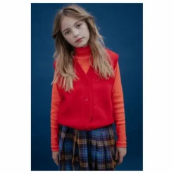 Best Repose AMS Pull Col Roulé Coton Bio | Orange