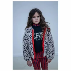 Repose AMS Pull Col Roulé Cœurs Coton Bio | Sanguine