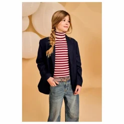Enfant AO76 Pulls, Gilets|Pulls, Gilets|Pull Col Roulé Vicky Rayé |