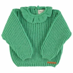 Piupiuchick Pull Col Volant Alpaga | Vert