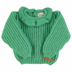 Piupiuchick Pull Col Volant Alpaga | Vert